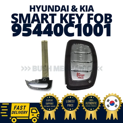 GENUINE OEM Hyundai Kia Keyless Entry Transmitter Smart Key FOB - Image 1 of 2