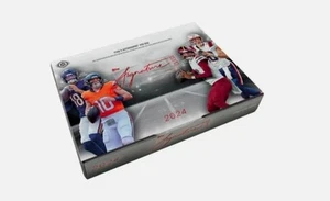 2024 Topps Signature Class Football Factory Sealed Hobby Box - 5 Autos Per Box - Bild 1 von 1