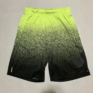 Nike Boy's Dri-FIT Elite Basketball Neon Yellow Size XL Outdoor Stretch - Picture 1 of 5