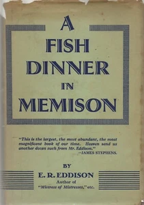 A Fish Dinner in Memison E.R. Eddison First Edition #68 of only 998 printed! - Picture 1 of 1