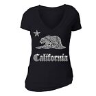 California Republic State T-Shirt Summer Flag Vintage West Side Cali Tshirt