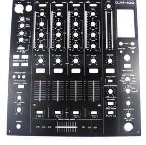 1set per DJM800 DJ Mixer pioneer Mixer pannello frontale pannello completo - Foto 1 di 2