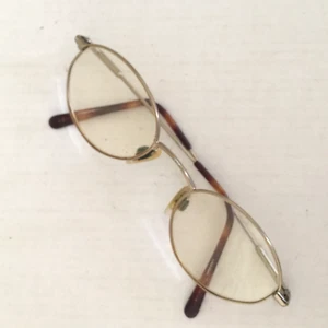 Charmante Japan Brille SPRING HINGE goldfarben oval Gestell Gr. 47[]20 125 - Bild 1 von 7