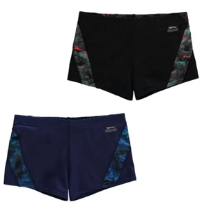 Slazenger Boys Panelled Boxer Swimming Trunks - 50% OFF !!! SALE !!! - Picture 1 of 9