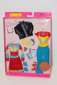 Barbie Fashion Avenue Mix 'N Match #27849 Tendenze turchesi 2001 Mattel J16 - Foto 1 di 6