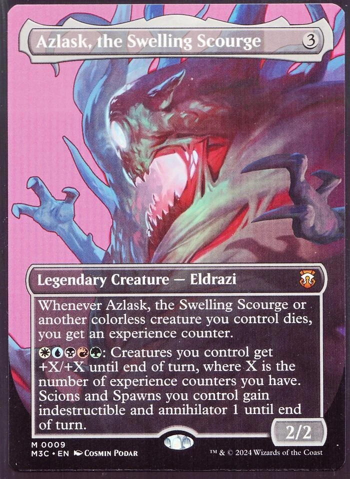 Azlask, the Swelling Scourge - 9 Borderless not foil MTG M3C - Image 1 of 1