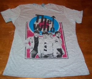 VINTAGE STYLE WOMEN'S TEEN JR'S THE WHO T-shirt T-shirt XL NEW - Picture 1 of 2