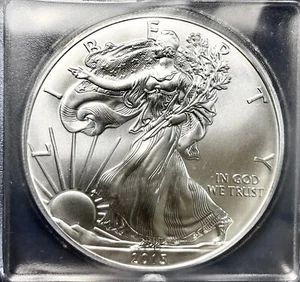2015(P) American Silver Eagle ICG MS69 Struck at Philadelphia Mint 79,640 Minted - Picture 1 of 3