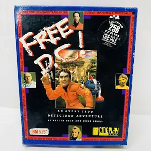 Free D.C! IBM Cineplay 5.25" PC DC Human Zoo In Original Big Box w/ Poster VGC - Picture 1 of 4