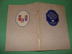 Minute Tapioca Co Prize Winning Recipes 1927 Ad Booklet Cook Book - Bild 1 von 1