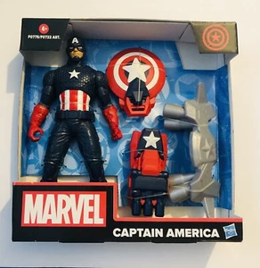 Marvel CAPTAIN AMERICA Action Figure Toy Hasbro 8224GS3.5D - Picture 1 of 7