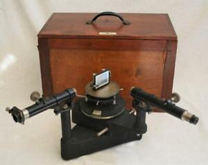 Vintage Boxed Spectroscope George & Becker Ltd c1940s