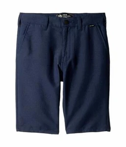 Hurley Nike Dri-Fit Boys Size 18 Chino Walk Shorts Navy NWT - Picture 1 of 2