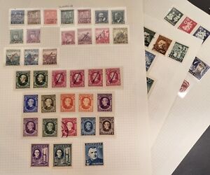 SLOVAKIA Collection WWII ERA 1939-1944 LOT INCL OVPT MH MNH USED 75+ STAMPS 99c