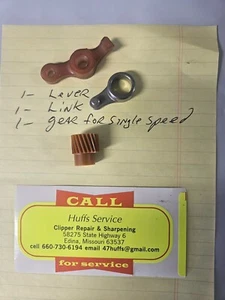 Oster Clippers Classic 76 tune up Drive Lever, Link & gear - Picture 1 of 3