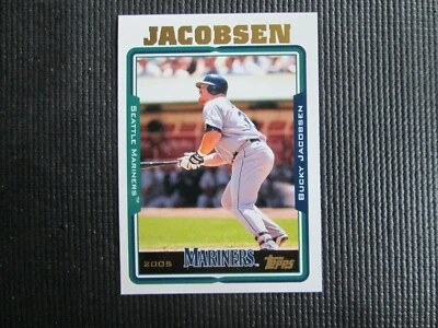 2005  Topps   Bucky Jacobsen   #394   Seattle Mariners - Image 1 of 2