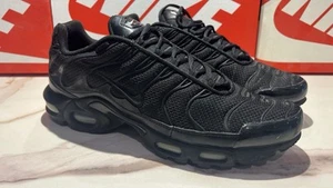 NIKE AIR MAX PLUS TN “TRIPLE BLACK” - Picture 1 of 10