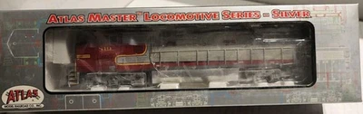 Atlas Master Silver Series HO Scale Dash 8-40CW Locomotive Santa Fe #819 - Image 1 of 4