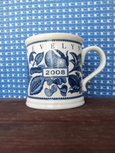 Vintage 2008 Mason's Crabtree & Evelyn Blue Annual Ironstone Mug Fruits - Picture 1 of 6