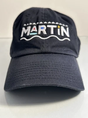 Martin Show Dad Cap Hat OG Custom 90s X Logo Vtg Retro (E1) - Image 1 of 3