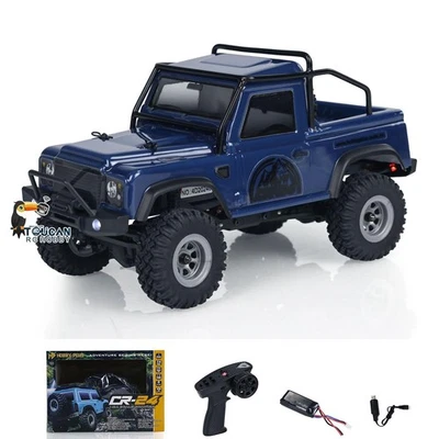 1/24 Remote Control Mini Climbing Crawler Car 4WD RC Off-road Vehicles Model 4x4 - Image 1 of 4