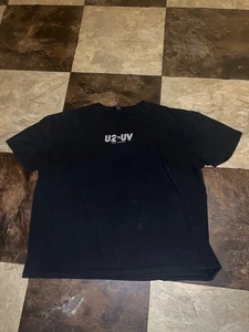 U2 - “UV - Las Vegas” - “Achtung Baby” - Fall 2023 Black Shirt - 2XL - Canvas - Picture 1 of 8