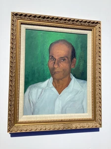 Ölgemälde Portrait das am Filmset sein sollte - Bild 1 von 10