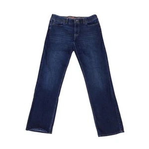 Men's Urban Pipeline Straight Ultra Flex Denim Blue Jeans 36x33 - Picture 1 of 9