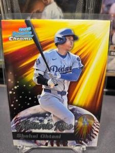 Shohei Ohtani 2025 Bowman Chrome #MR-12 🔥 Meteoric Rise 🔥 Los Angeles Dodgers - Picture 1 of 2