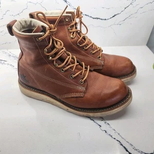 Thorogood Stiefel Leder 814-4355 Weiche Spitze Braun Arbeitsstiefel Herren Größe 8 D - Bild 1 von 10