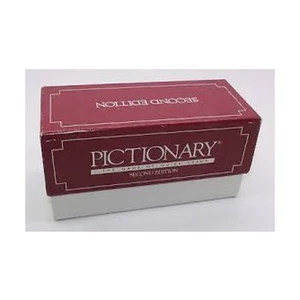 Pictionary Boardgame Pictionary - 2nd Ed Card Set Box VG+ - Picture 1 of 1