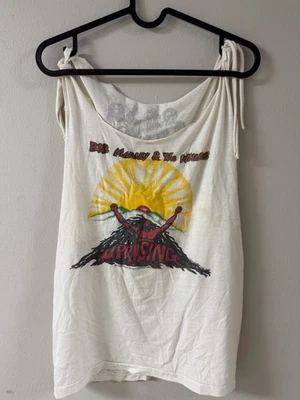 Camiseta sin mangas mediana 1980 Bob Marley vintage de concierto de banda para mujer Foto 1 de 4