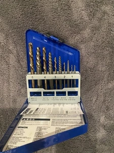 Juego de extractores de pernos Hansen 11119 - brocas, 5 extractores - Imagen 1 de 2
