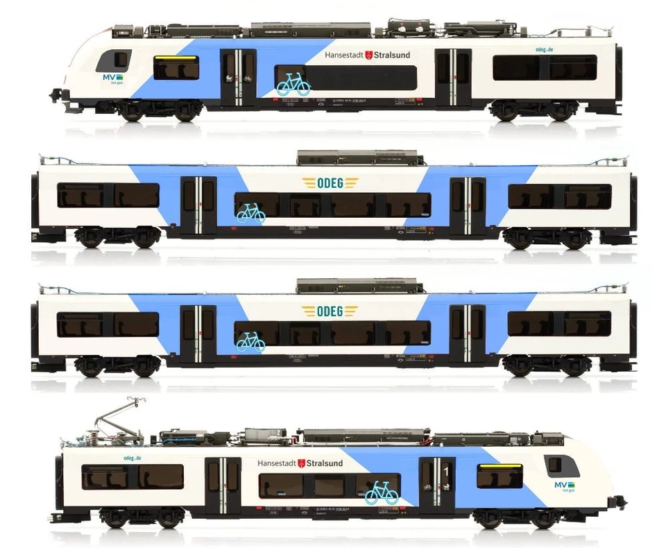Jägerndorfer 49950 Triebzug BR 4746 4-tlg Desiro ML ODEG Ep.VI Spur H0 - Bild 1 von 1