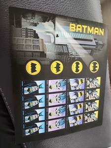 2014 Batman 75th Anniversary DC Comic USPS Full Sheet of 20 Forever Stamps - Picture 1 of 2