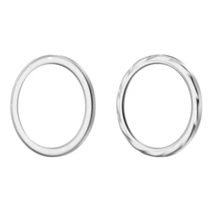 Metal Bezel Ring Tempered Glass Film for Xiaomi Watch S4/S3( Silver And White) - Zdjęcie 1 z 6