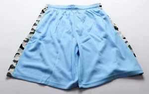 Galaxy By Harvic Men's Camo Colorblock Performance Mesh Shorts AP2 Blue Size: XL - Picture 1 of 3