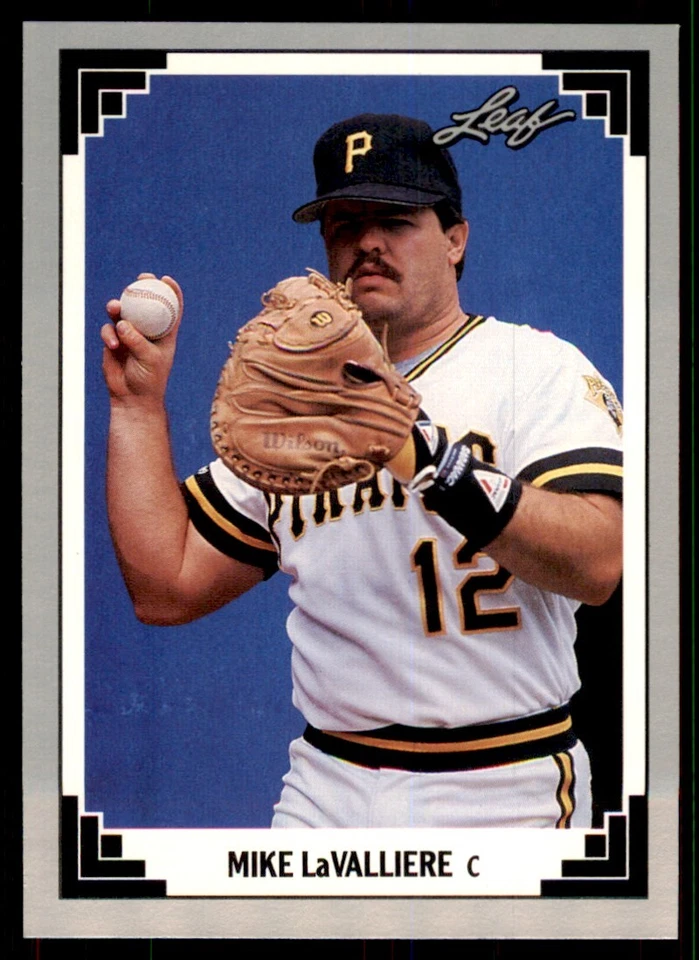 1991 Leaf Mike LaValliere Baseball Cards #15 - Image 1 of 2