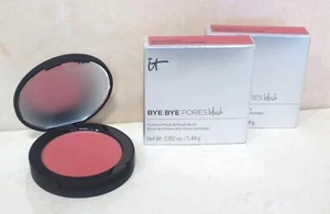 2 IT COSMETICS BYE BYE PORES BLUSH PORELESS FINISH NATURALLY PRETTY (WARM PEACH) - Picture 1 of 4