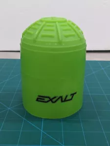 EXALT tank "butt" (grip). Original version. Fits 45ci. Lime. RARE! - Picture 1 of 4