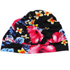 Beanie Hats for Women Swimming Pleated Cap Caps Ear Cloth Tab Hair