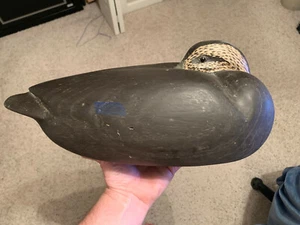 Grayson Chesser Hand Carved Full Size  Decoy Wood Chincoteague Va  - Picture 1 of 7