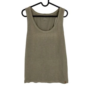 CAMEL ACTIVE Greenish Brown Scoop Neck Tank Top Size L - Picture 1 of 11