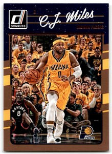 2016-17 Donruss C.J. Miles Indiana Pacers #95