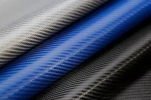 Heavy Duty Carbon Fiber Outdoor Marine Vinyl Upholstery Fabric 54” Wide - Picture 1 of 15