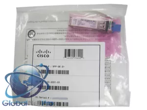 NUEVO SELLADO GENUINO CISCO SFP-GE-Z - 1000BASE-ZX SFP (DOM) - GARANTÍA DE POR VIDA - Imagen 1 de 1