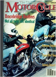 THE CLASSIC MOTORCYCLE APRIL 1999 - DAYTONA INDIAN / NORTON OLD MIRACLE TEST - Picture 1 of 2