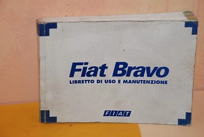 FIAT BRAVO  LIBRETTO USO MANUTENZIONE I EDIZIONE   IV/1996 - Immagine 1 di 3