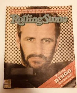 ROLLING STONE magazine #342 RINGO STARR on cover Andy Kaufman Steve Winwood - Picture 1 of 11