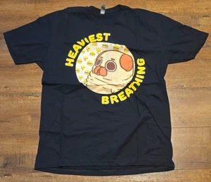 T-shirt uomo a maniche corte puglie carlino più pesante respirante taglia large nera - Foto 1 di 4